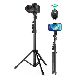 חצובה גדולה מוט סלפי כולל שלט למצלמה טלפון רינג של בליצוולף BlitzWolf דגם BW-STB1